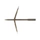 Devoto stainless steel tahitian tip with double barbs