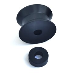 Еrmes roller pulleys with slifing rolls D28xH16 (pair)