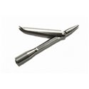 Xifias thinned Inox tip with single flopper