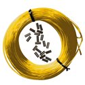 Epsealon комплект 25m жълт монофил 160 с 10 бр. кримпи