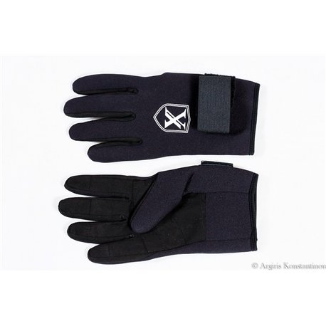 Xifias gloves Amara Black 2.5mm