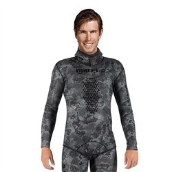 Mares jacket EXPLORER CAMO BLACK 30 Open Cell