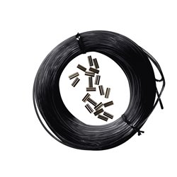 Epsealon Kit of 25m Nylon mono Line 160 + 10pcs Black Sleeves 165