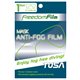 TUSA Freedom Anti-Fog Film for Single Lens Mask